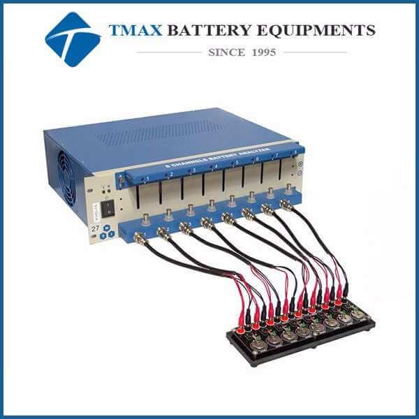 8 channel battery analyzing system