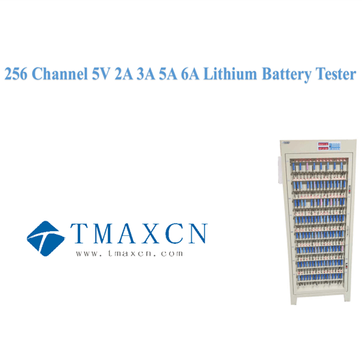 Tester batteria 256 canali 5V 2A-6A
